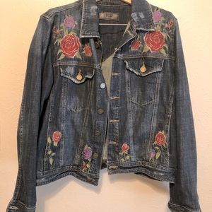 Embroidered Denim Jacket